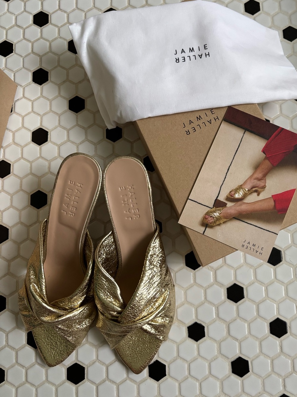 Jamie Haller knot heel